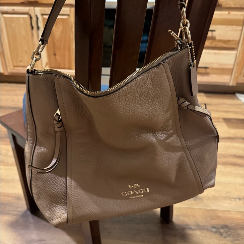 Coach Brown Leather Shoulder Bag